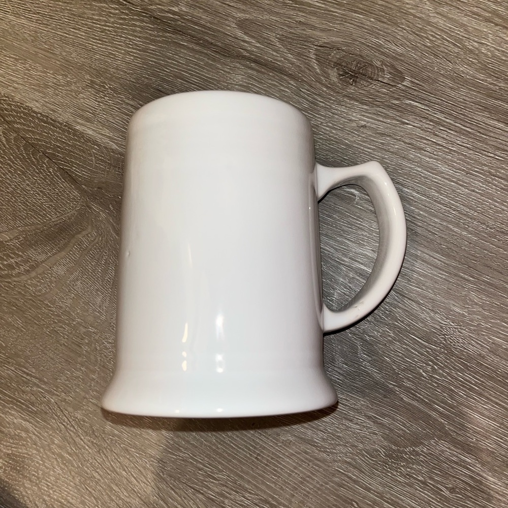 White FIESTA Stein Mug